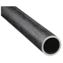 Schedule 80 medium pressure pipe nipple with 2 in nominal pipe size, 12 in length, and male-male connections. Constructed from black anodized steel with welded seams. Rated for maximum operating pressure of 1,500 psi at 150°F. Suitable for extending or connecting pipe runs in medium-pressure fluid or gas systems.