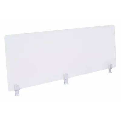 REGENCY Divider Panel: 16 in Overall Ht, 66 in Overall Wd, 3/8 in Overall Dp - Desktop Privacy Panels