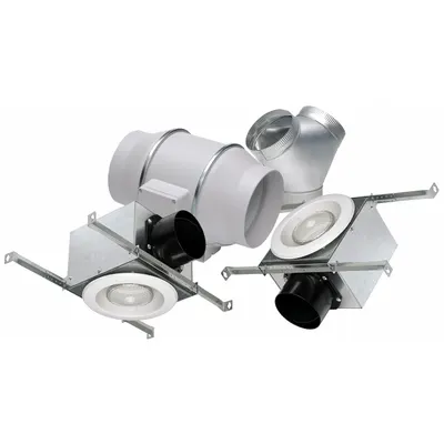SOLER & PALAU In-Line Duct Fan: 293 cfm Max., 6 in Duct, 65 W, 120V AC, 1 Ph, IP44 - General Purpose Inline Duct Fan Kits