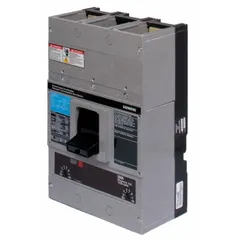 Siemens JXD22B225 is a JD-frame molded case circuit breaker rated for 225 A with a maximum AIR rating of 65 kA at 240 V AC. It features a fixed instantaneous trip and lug-type terminal connections. This breaker is part of the JXD2-A series and is used for overcurrent protection in electrical distribution systems.