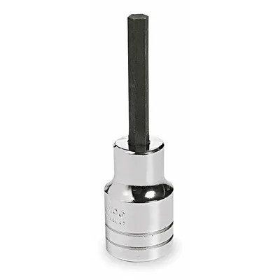 PROTO Socket Bit: 1/2 in Drive Size, Hex Tip, 6 mm Tip Size, 3 1/4 in Overall Lg - Hex Bit Sockets