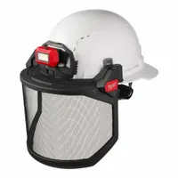 MILWAUKEE Face Shield: Uncoated, Metal Detectable/Reusable/X-Ray Detectable, Gray (MPN 48-73-1430)