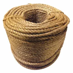 APPROVED VENDOR General Purpose Utility Rope, 1/2 in Dia, 475 lb Working Load Limit, Manila