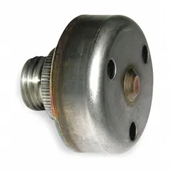 Thermostatic replacement element for steam trap assemblies. Used to restore condensate drainage and steam conservation in compatible traps. Suitable for industrial steam systems, heating loops, and process lines.