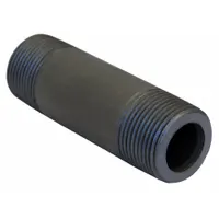 Pipe Nipple: 3 in Nominal Pipe Size, Male NPT x Male NPT, 4 in Lg, Schedule 160, Black Steel (MPN 0332842400)