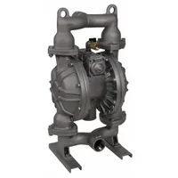 DAYTON Double Diaphragm Pump: Cast Iron Body, 1 1/2 in, NPT Connection, 107 gpm, 231 ft Max. Head