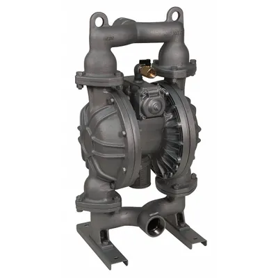 Dayton Double Diaphragm Pump: Cast Iron Body, 1 1/2 in, NPT Connection, 107 gpm - Cast Iron Housing AODD Pumps