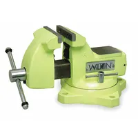 WILTON Combination Vise: Std Duty, Enclosed, High Vis, 5 in Jaw Face Wd, 5 1/4 in Max Jaw Opening (MPN 1550)