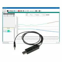 EXTECH Data Acquisition Software and Cable: USB Data Cable, 407001-PRO