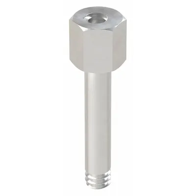 OEM Aluminum Male x Female Standoff, Hex, Plain, 1/2 in Lg, 1/4 in Hex Wd, 10 PK - Aluminum Male x Female Standoffs