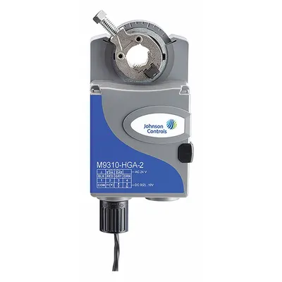 JOHNSON CONTROLS Actuator: Dampers, Floating Point/On/Off/Proportional, Non-Spring Return - Non-Fail-Safe Actuators