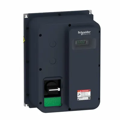 SCHNEIDER Variable Frequency Drive: In Phase Single, Out Phase Single, 1/4 hp, IP65 - Schneider Altivar ATV320