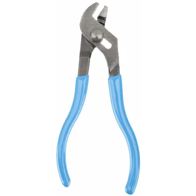 CHANNELLOCK Tongue and Groove Plier: Flat, Groove Joint, 1/2 in Max Jaw Opening, 4 1/2 in Overall Lg - Flat-Jaw Tongue & Groove Pliers