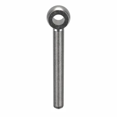 KEN FORGING Fixed Rod End: Stainless Steel, Plain, Right Hand, 1/2"-13 Thread Size - Stainless Steel Male Threaded Fixed Rod Ends