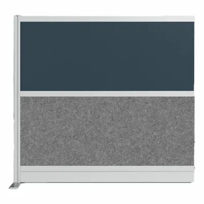LUXOR MW-5348-XWCGWG Plastic Portable Room Divider - Plastic Portable Room Dividers