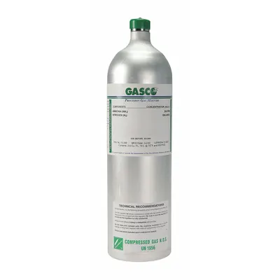 GASCO 74L-125-208 Disposable Calibration Gas - Calibration Gases for Portable Gas Detectors