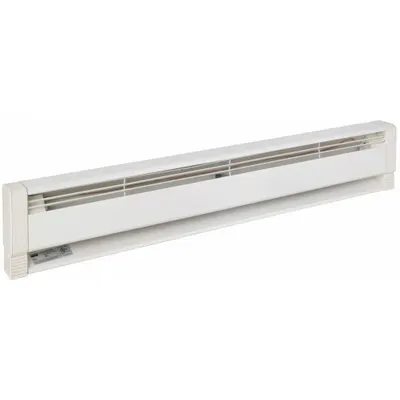 Dayton Electric Baseboard Heater: Commercial Grade, 750W/1000W, Thermostat Not Included - Oil-Filled Electric Baseboard Heaters