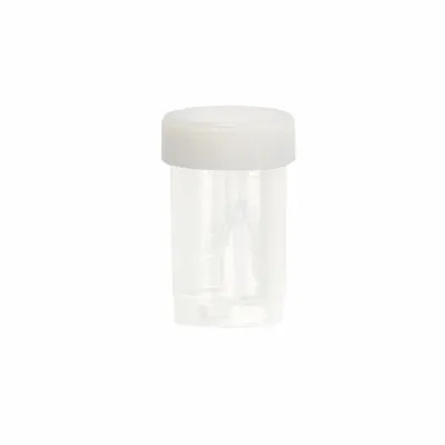 OEM 20 mL Vials with Caps: Sample - Plastic Lab Vials