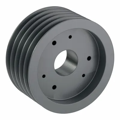 OEM V-Belt Pulley: C105 - Bushed-Bore Cast-Iron V-Belt Pulleys
