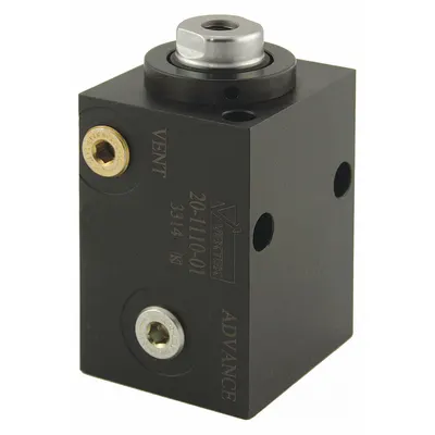 VEKTEK Block Body Hydraulic Cylinder: Single Acting, 3,900 lbf Nominal Capacity - Block Body Hydraulic Cylinders