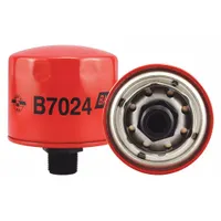 Round spin-on air breather filter for engine air intake systems. Overall height 4 5/16 inches. Compatible with Fletcher vehicles. Removes airborne contaminants to protect engine components