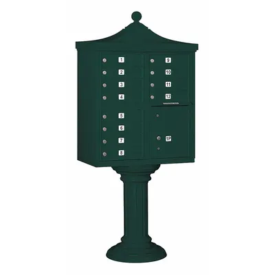SALSBURY INDUSTRIES Horizontal Multi-Unit Mailbox - Multi-Unit Mailboxes