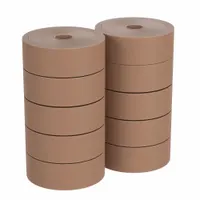IPG Water-Activated Tape: 5.9 mil Tape Thick, 3 in x 600 ft, 160, Kraft, 10 PK (MPN K57266G)