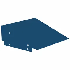 This steel slope-top kit is designed for use with 12 in wide standard lockers. The powder-coated finish and sloped surface help direct dust and debris off the locker top, reducing accumulation. Suitable for settings where locker cleanliness is a consideration.