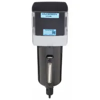 WILKERSON Compressed Air Filter: Particulate, 1/2 in NPT, 5 micron, 145 cfm, 250 psi Max Op Pressure (MPN F28-04-SL00B)
