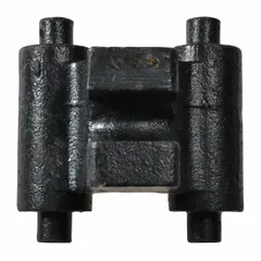 This upper chain guide is a replacement component for manual chain hoists. It guides the chain during lifting operations to reduce wear and ensure smooth travel. Compatible with hoist models using manufacturer part number 1VW51.