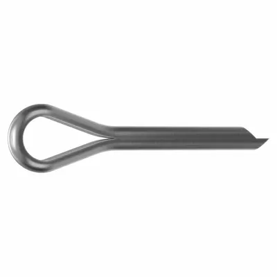GL HUYETT Cotter Pin,1/8 in dia,0.75 in L,PK50: Extended Prong, Inch, 1/8 in Pin Dia - Extended-Prong Cotter Pins