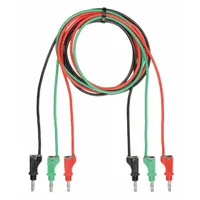 B&K PRECISION Test Lead Kit: CAT II 600V, Banana Plug, 5 ft Lg, Silicone (MPN TL 9160)