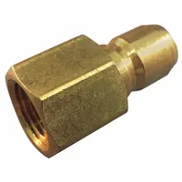 HANSEN Hydraulic Quick Connect Hose Coupling: 3/8 in, Steel, 53 lpm Max. Flow Rate, FNPT (MPN 3T21)