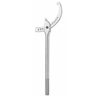 FACOM Hook Spanner Wrench: 220 mm to 324 mm, 25 in Overall Lg, 3/4 in Hook Thick, 20 mm Hook Dp (MPN FA-119.3/4)