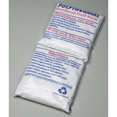 Freezer-activated cold pack inserts for cooling vests, providing up to 4 hours of cooling. Made from non-flammable and non-combustible material. Compatible with Series 8413 vests. Suitable for use in hot industrial environments to help manage heat stress.