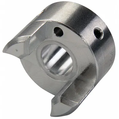RULAND MANUFACTURING Jaw Coupling Hub: MJS25 Coupling Size, 25.4 mm Outside Dia, Metric - Zero-Backlash Curved Jaw Coupling Hubs