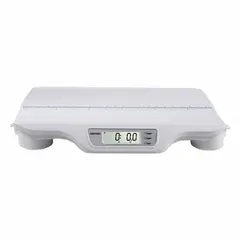 Digital veterinarian scale with 22 1/2 in weighing surface width, designed for weighing small to medium animals. Provides readings in lb/oz or grams. Features an integrated display and operates on (4) AA batteries. cULus listed.