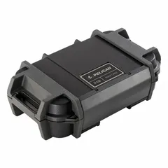 The PELICAN R40 is a rugged case for small electronics, constructed from ABS/Polycarbonate. It features a Dual-Pivot Hinge Latch closure and weighs 1.68 lb. Suitable for protecting cameras, meters, and handheld devices in field work, industrial sites, and travel.