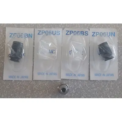 SMC Vacuum Pad Test Kit: 6 mm Pad Dia, 25.4 mm Pad Ht, Bellows/Flat, NBR/Silicone - Vacuum Pad Test Kits