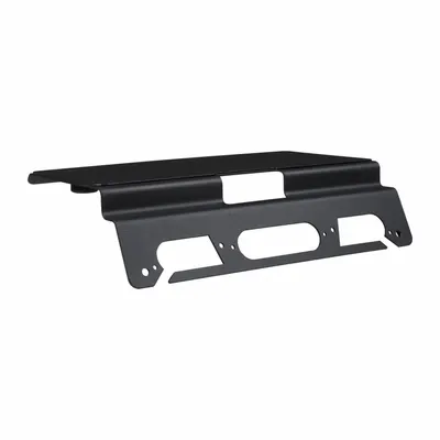GROTE Mounting Bracket: Mounting Bracket, Black, Aluminum, 7/8 in Lg, 11 in Ht - Vehicle Light Mounts & Brackets