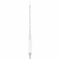 Specific Gravity Hydrometer: Specific Gravity Plain Form, 1.120/1.190, 0.0005, Glass, +/-0.0005 (MPN 6602-9)