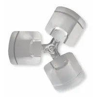 REVCOR Replacement Propeller: 12 in Propeller Dia., 23° Pitch, 3 Blades, Aluminum (MPN G1203-23 R)