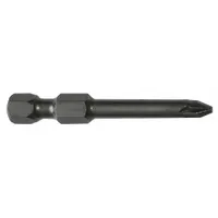 APEX Power Bit: Power Bit, Imperial, Pozidriv® Head, PZ2 Bit Industry Size, Std, Impact Rated, 5 PK (MPN 492-B-PZDX-5PK)