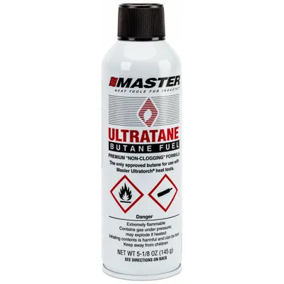 MASTER APPLIANCE Butane Refill Canister, 5.13 fl oz - Butane Refill Canisters