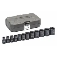 GEARWRENCH Socket Set: 3/8 in Drive Size, 3/8 in to 1 1/16 in Socket Size Range, Manganese Phosphate (MPN 84931N)