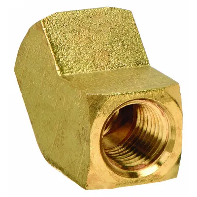 OEM 45° Threaded Pipe Elbow, 1/4 in x 1/4 in, 1,000 psi, 1 5/8 in Lg - Threaded High-Pressure Pipe Fittings for Potable Water