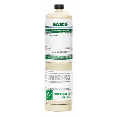 GASCO Disposable Calibration Gas - Calibration Gases for Portable Gas Detectors