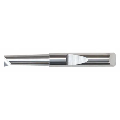 MICRO 100 Boring Bar: Boring, 1/4 in Shank Dia., Bright (Uncoated) - Machining