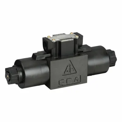 CHIEF Hydraulic Directional Valve: 25 gpm Max Flow Rate, D05 NFPA Size, Three Positions - Solenoid-Operated Directional Control Valves