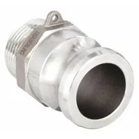 Cam and Groove Adapter: 6 in Coupling Size, 6 in -8 Thread Size, 75 psi Max. Working Pressure @ 70 F (MPN BULK-CGF-330)